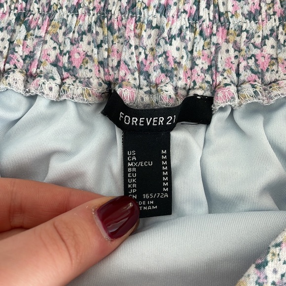 forever 21 floral skort - Picture 3 of 8